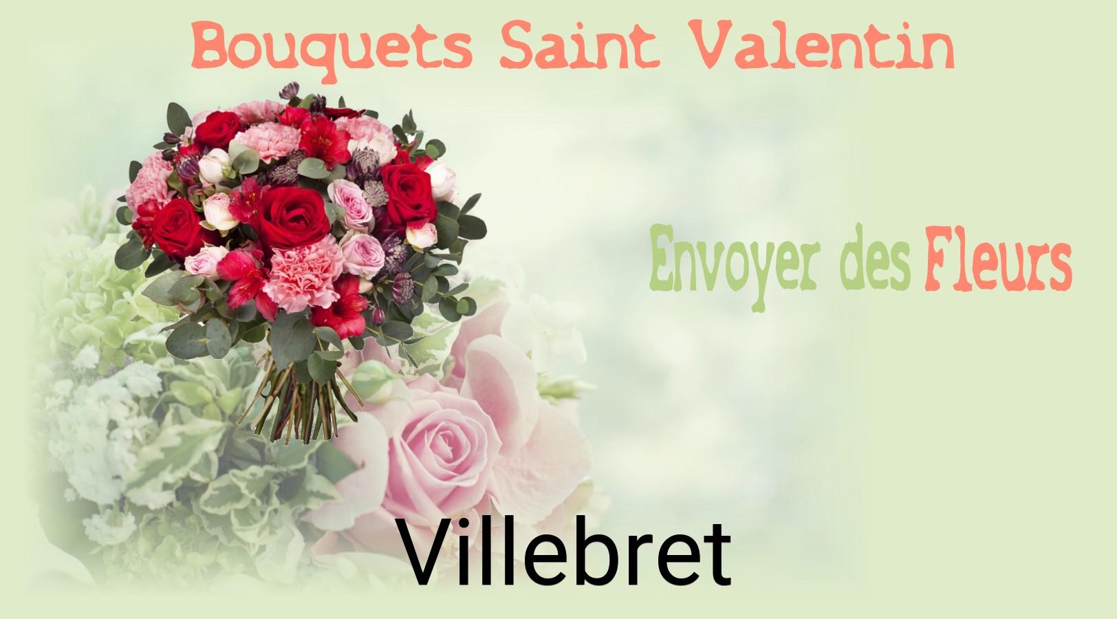 Roses de Saint-Valentin livrées à Villebret