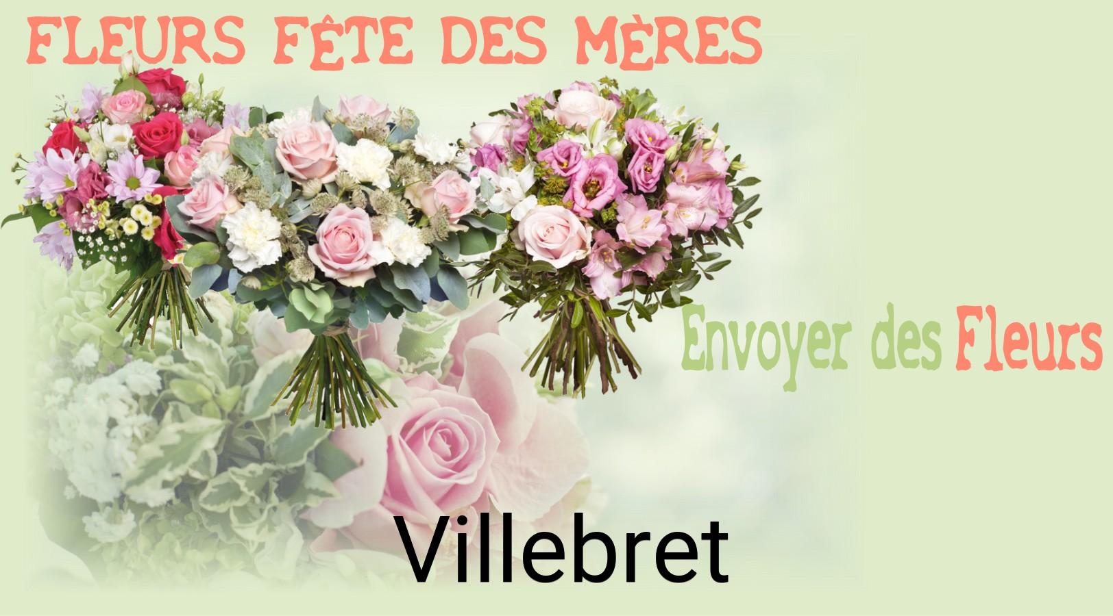 Bouquet de Fête des Mères livré à Villebret